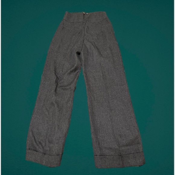 Women's vintage inspired Royal Monk suspender pant - Picture 3 of 3